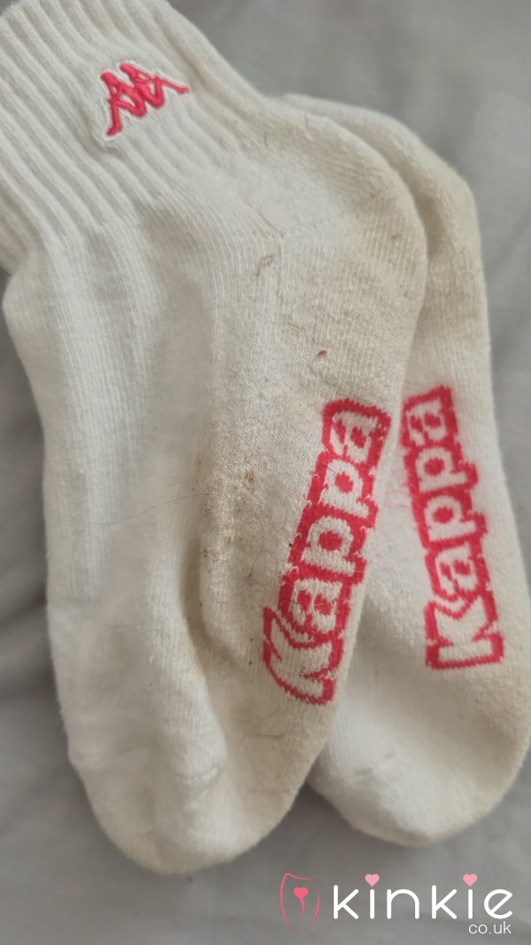 Cotton White Kappa Socks Size UK 6 -7