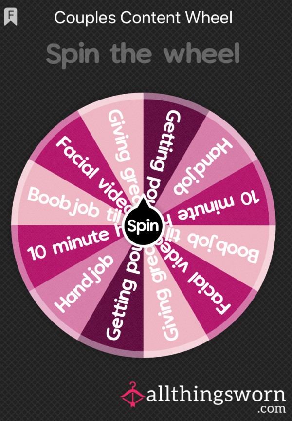 Couples Content Video Wheel Spin