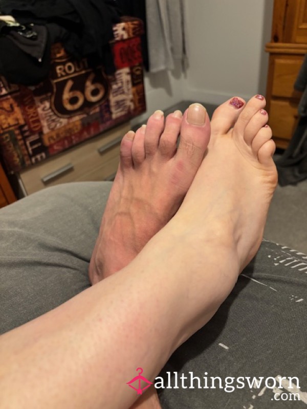 Couple's Secret Feet
