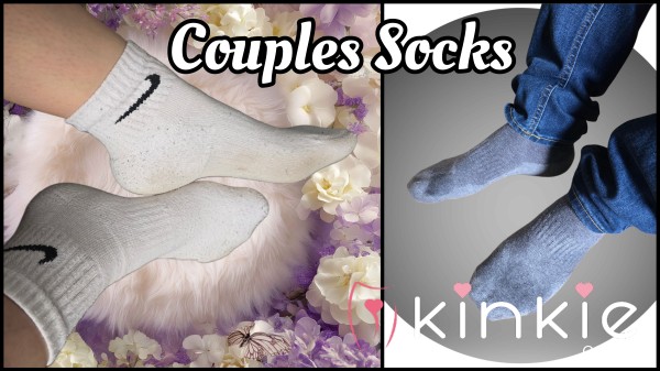 Couples Socks 2 Pairs (His & Hers) Nike 😈