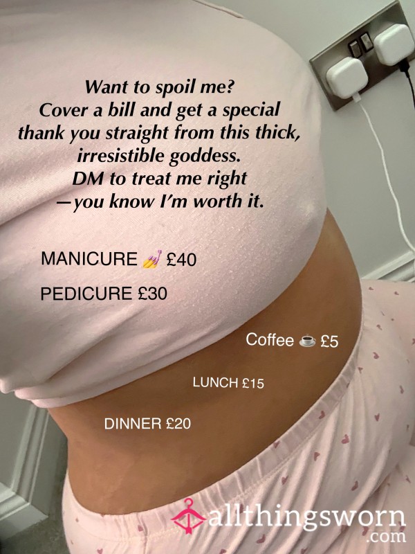 Cover A Bill For This Thick, Curvy Goddess