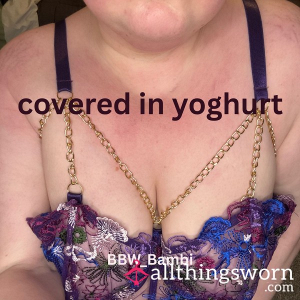 Covered In Vanilla Yoghurt | 7 Nude Photos