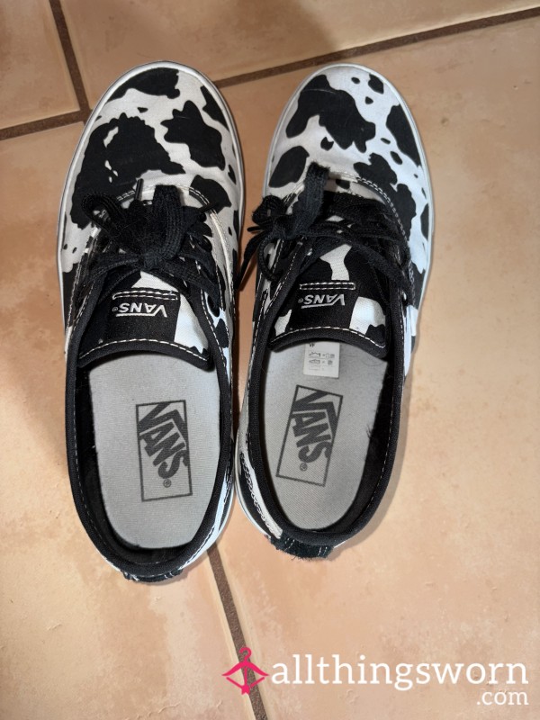 Cow Print Vans