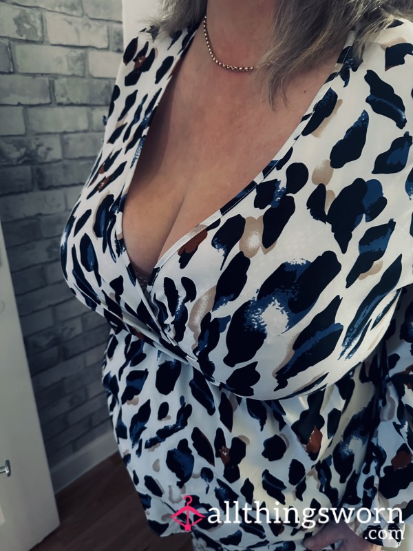 🐮 Cow Print Well Worn Blouse 🐮