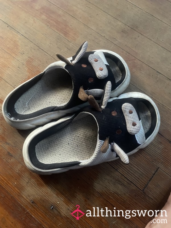 Cow Slippers