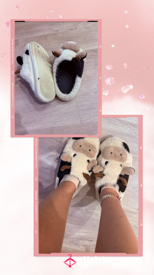 🐮 Cow Slippers 🐮