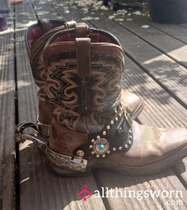 Cowboy Boots Von Durango Mit Sporen