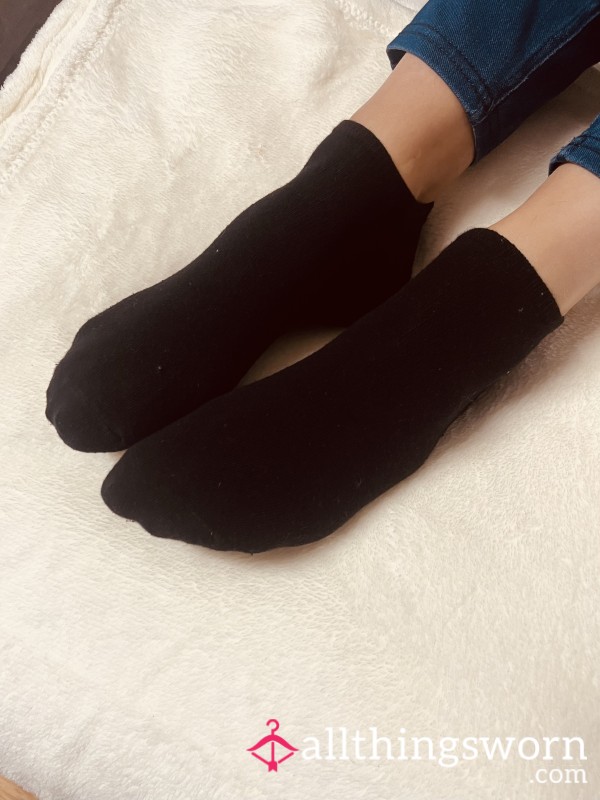 Cozy Black Socks - Getragen Nur Für Dich