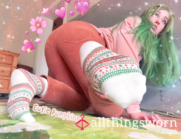 🌷 Cozy Socks 48h Worn 🌷