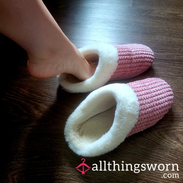 Cozy Soft Pink Slippers