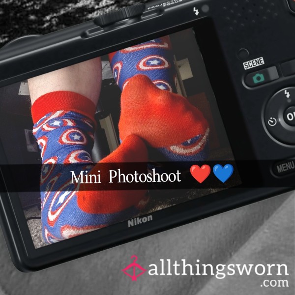 Cpn Socks Mini Shoot ❤️💙🐾