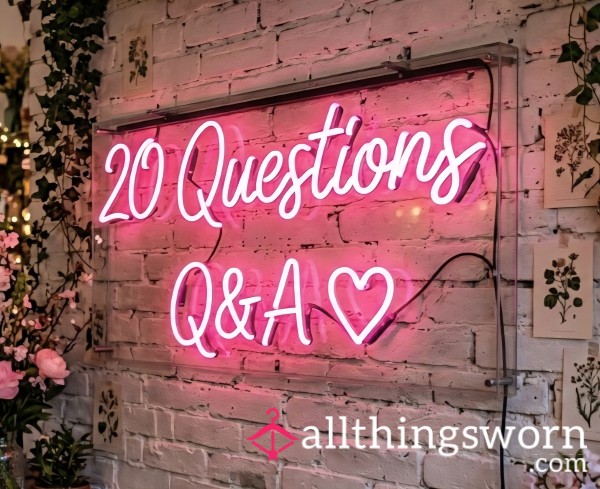 20 Questions 😌🎀🩷