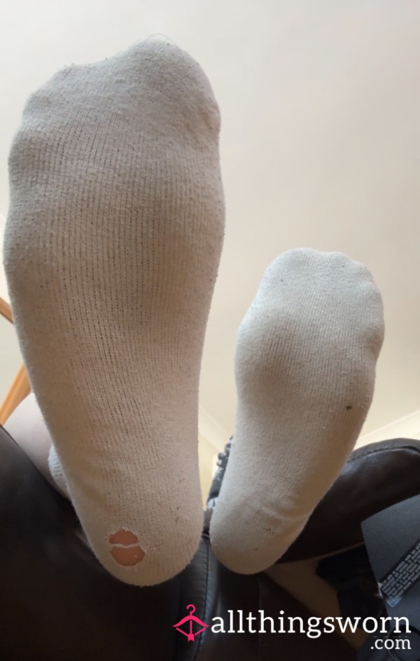 Cream Ankle Socks 🧦