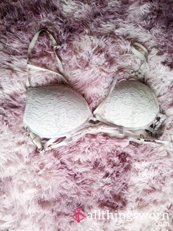 Cream Bra