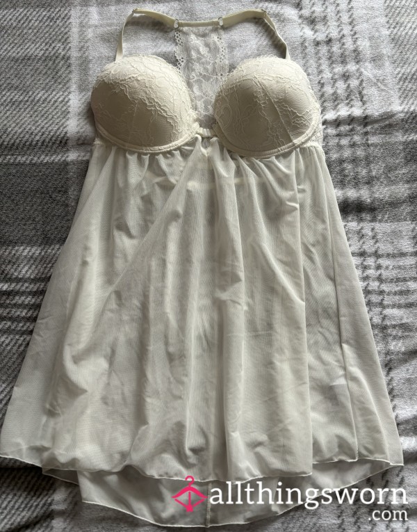 Cream Dress