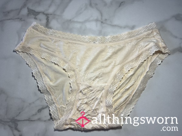 Cream Full Back Panty