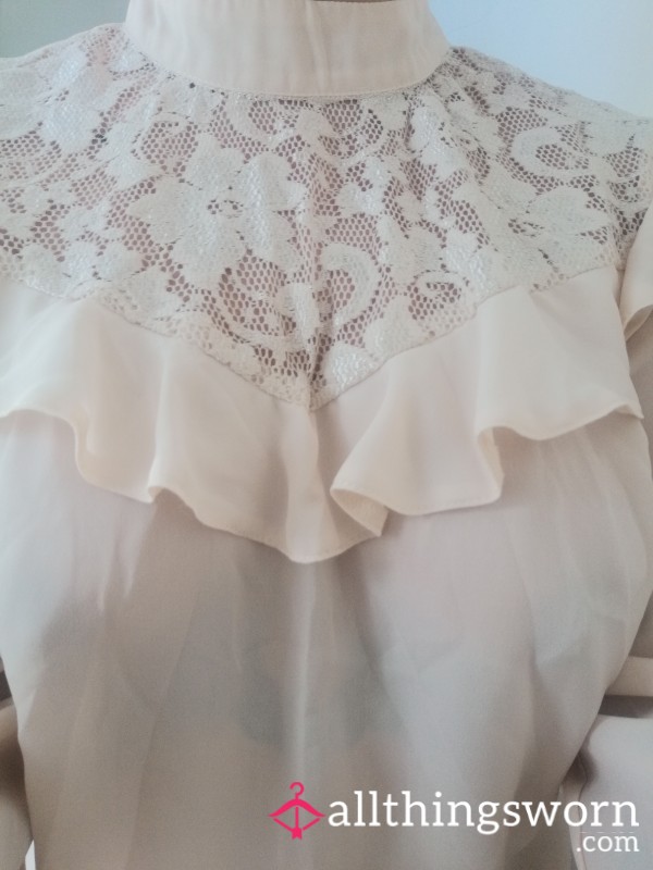 Cream Blouse