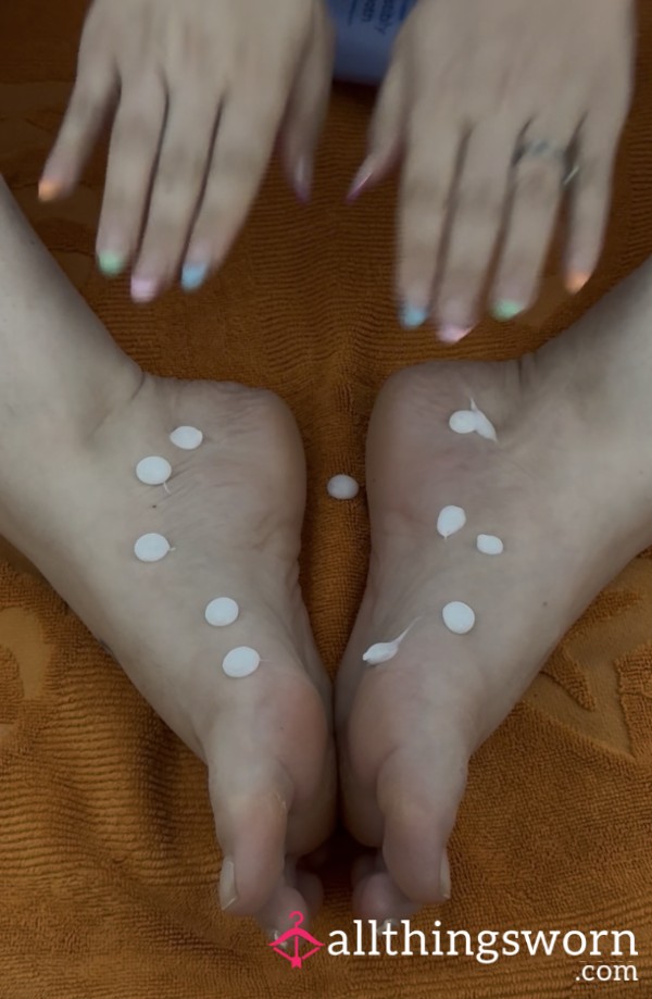 Cream My Crusty Feet