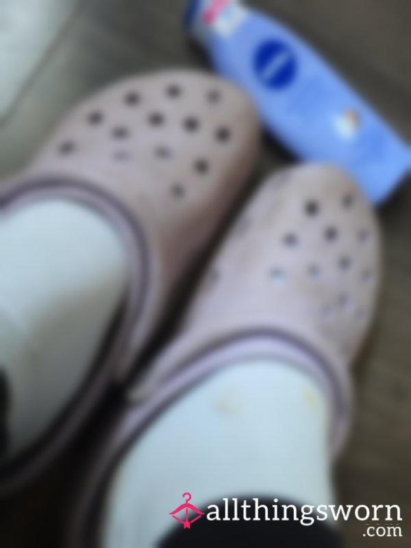 Cream My Feet After A Long Day