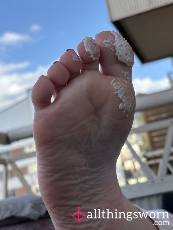 Cream On Feet
