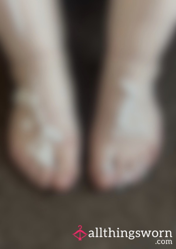 Cream On My Feet 👣 💦