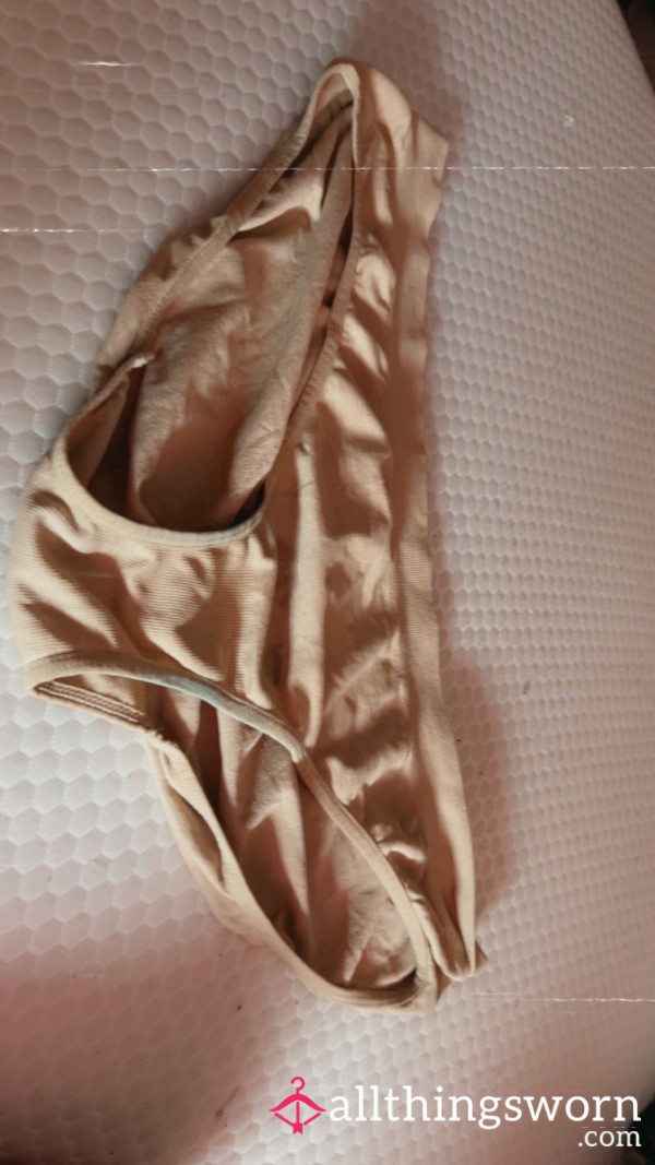Cream Panties Large
