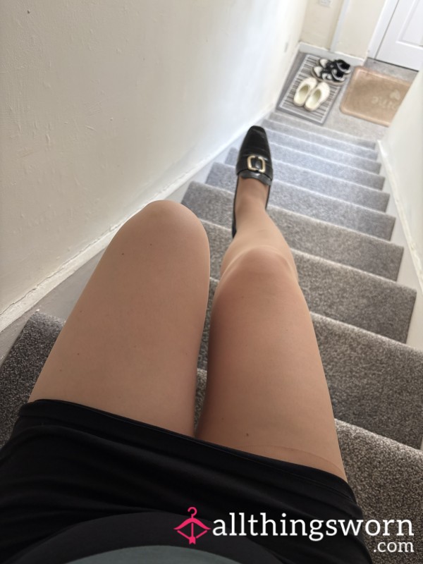 Cream Waitress Tights