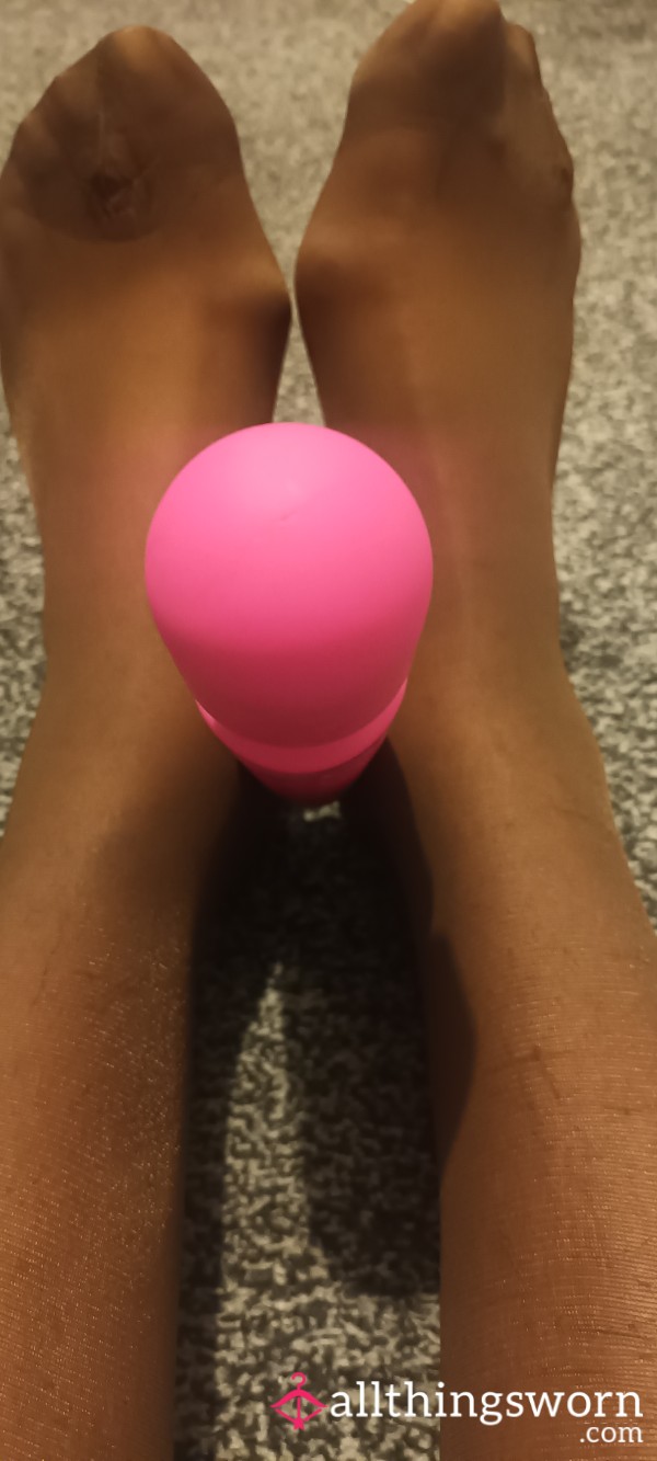 Creamed-Through Crotch-Ripped Skin Pantyhose | No Panties, No Patience 🥵