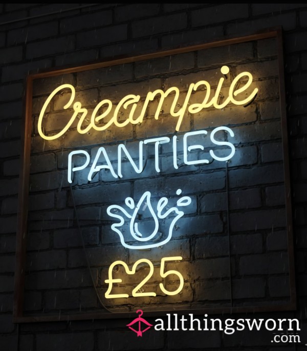 Creampie Panties 👙💦😈