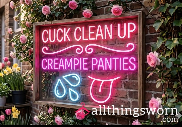 Creampie Panties 👙💦😈