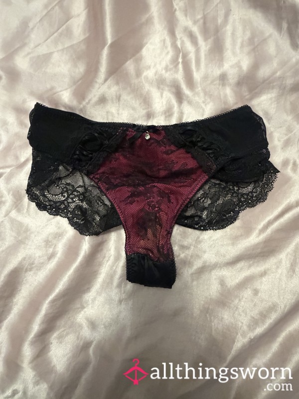 Creampie Worn Panties Silk And Lace