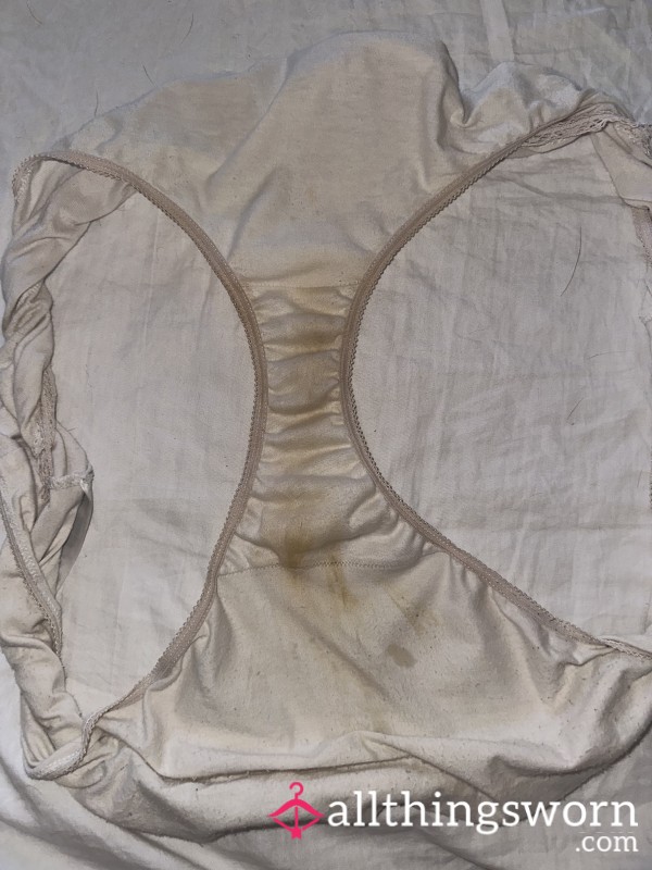 Cream/white Full Brief