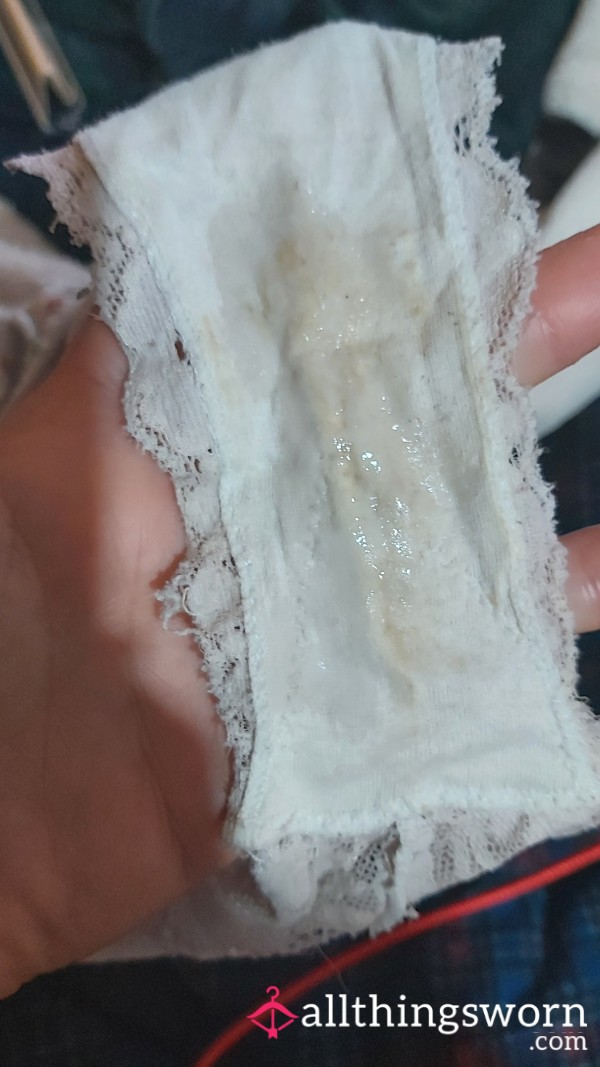 ***SOLD*** Creamy 2 Day Very Worn Panties