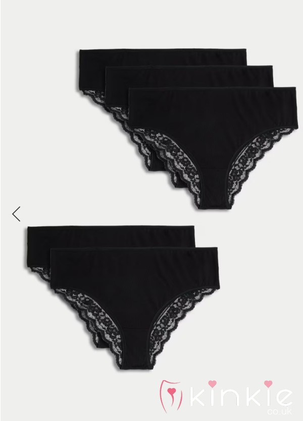 Creamy And C*m Filled Knickers