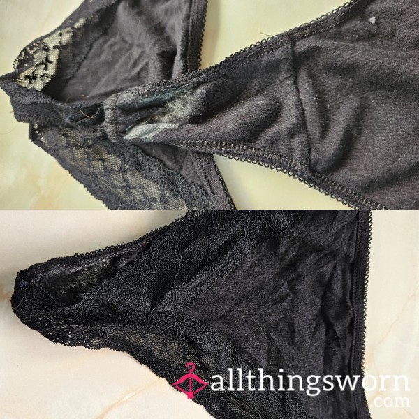 Creamy Cotton/lace Panties
