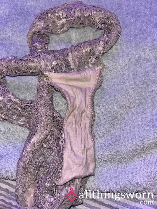 Creamy Damp Crotch Lilac Frenchies