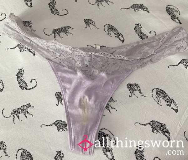Creamy Discharge Smelly Pink Thong