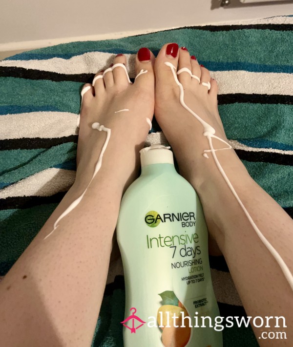 Creamy Foot Fetish
