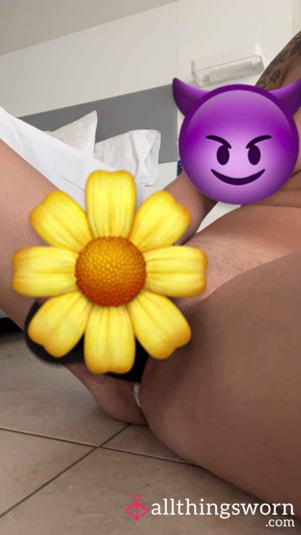 Creamy & F**ked: My Pierced Pu**y’s So Full It Drips Down My A** 🍦💦