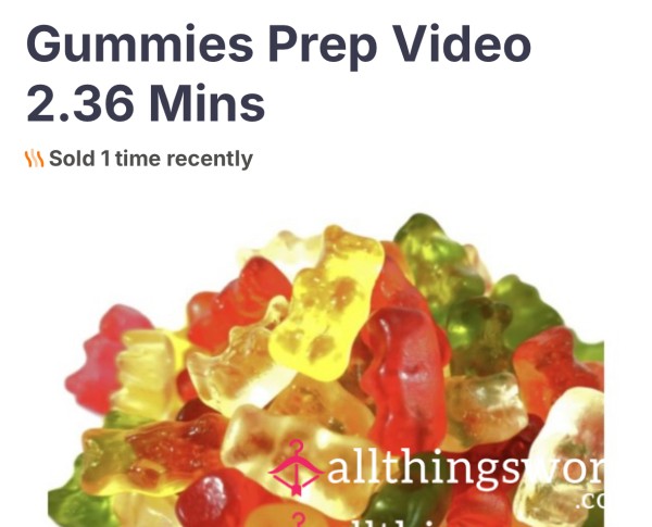 Creamy Gummies Prep Video