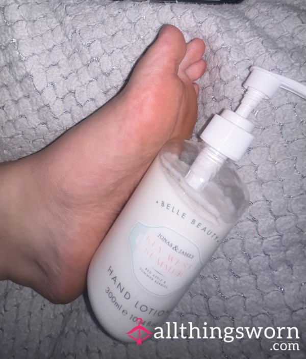Creamy Night Time Foot Ma**age 🦶🏼🧴