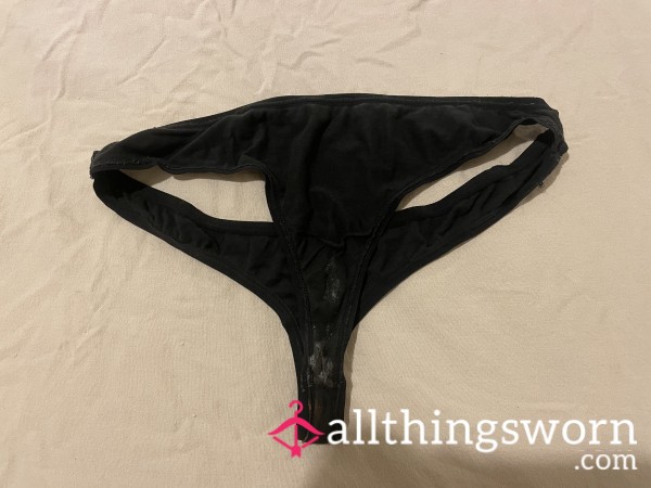 Creamy Old Thong From My Sweet Pu**y ❤️
