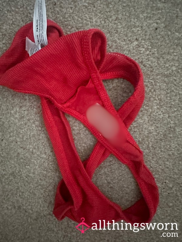 Creamy Panties Worn From Morning Until Evening