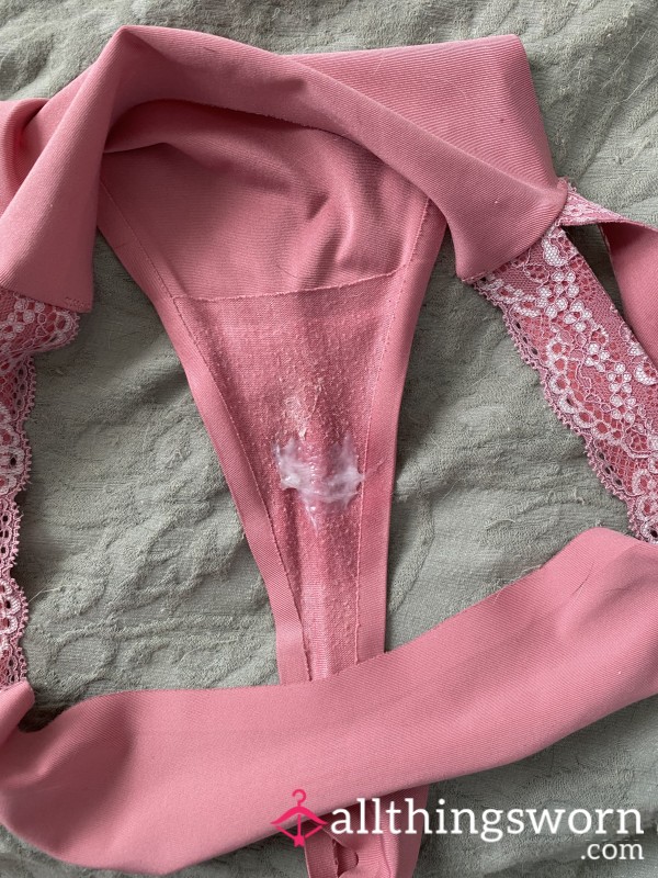 Creamy Pink Thong
