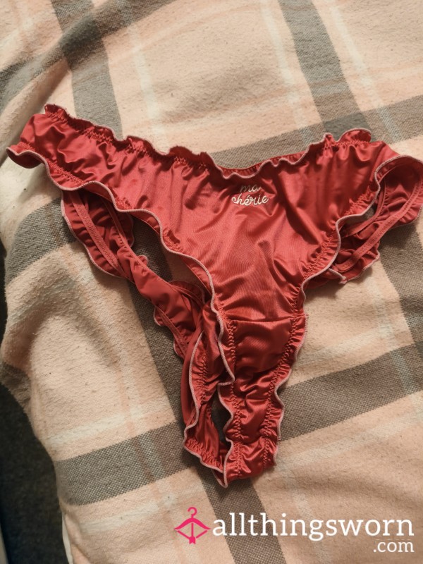 Creamy Pink Thong