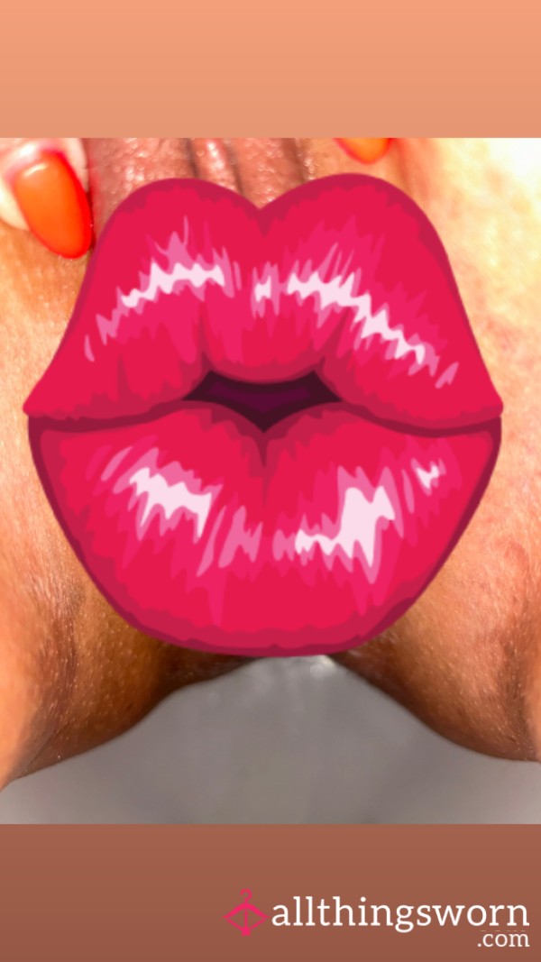 Creamy Pu**y Filled With A Risky Load.