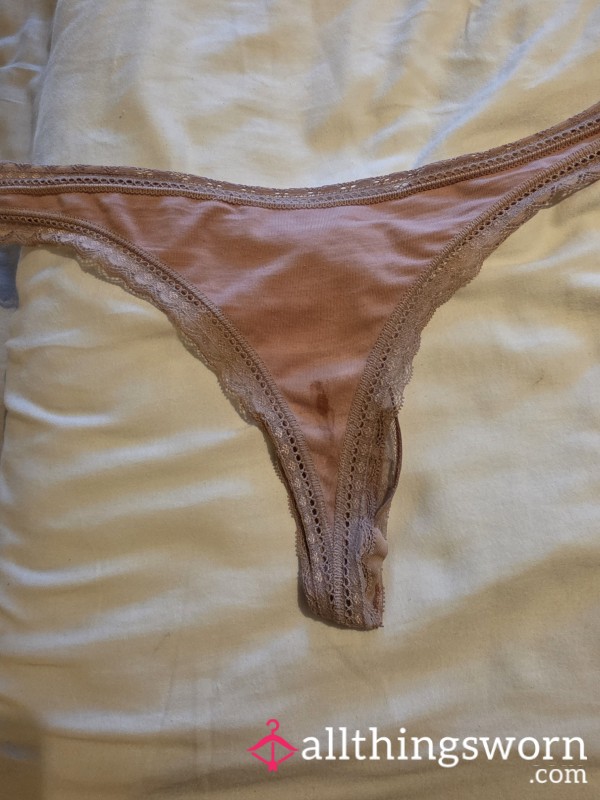 Creamy Pu**y Marked Gym Thong