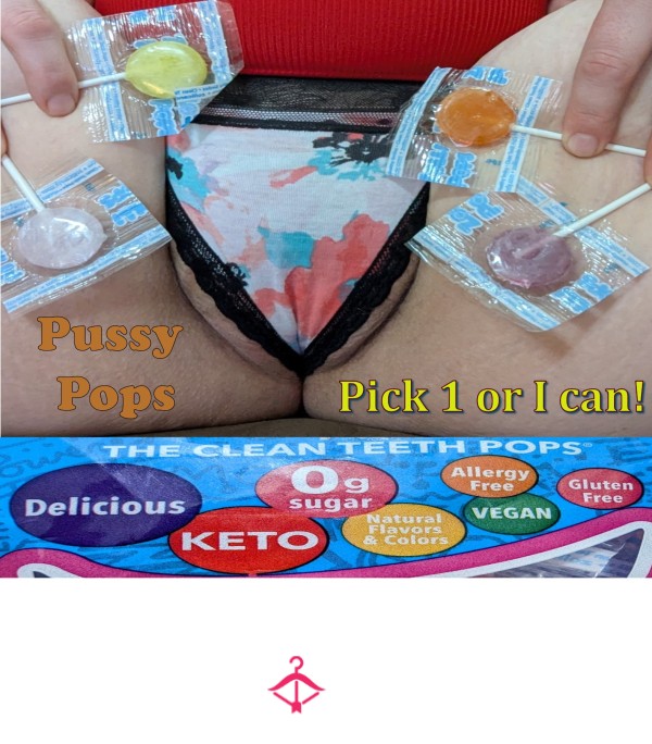 Creamy Pu**y POPS Suckers!