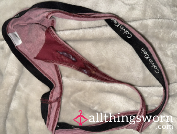 ❤️‍🔥 Creamy Red Calvin Thong