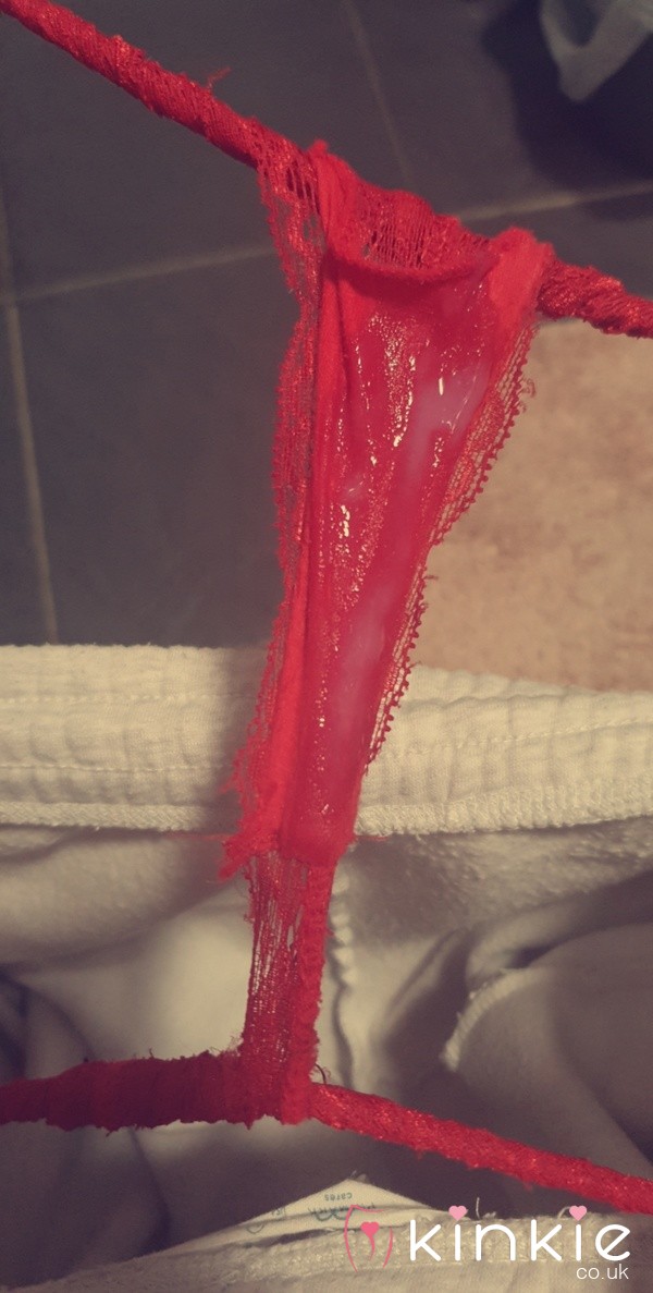 Creamy Red Panties